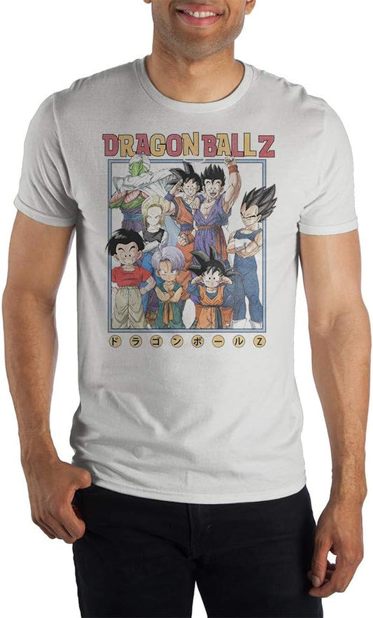 Dragon Ball Z Kanji Characters Men'S T-Shirt