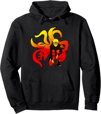 Shippuden  and 9 Tails Pullover Hoodie