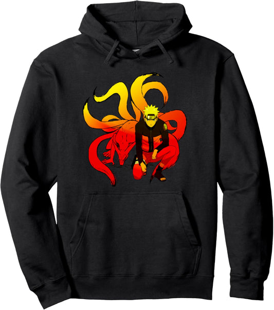 Shippuden  and 9 Tails Pullover Hoodie